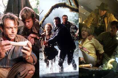 Jurassic Park trilogy GETTY