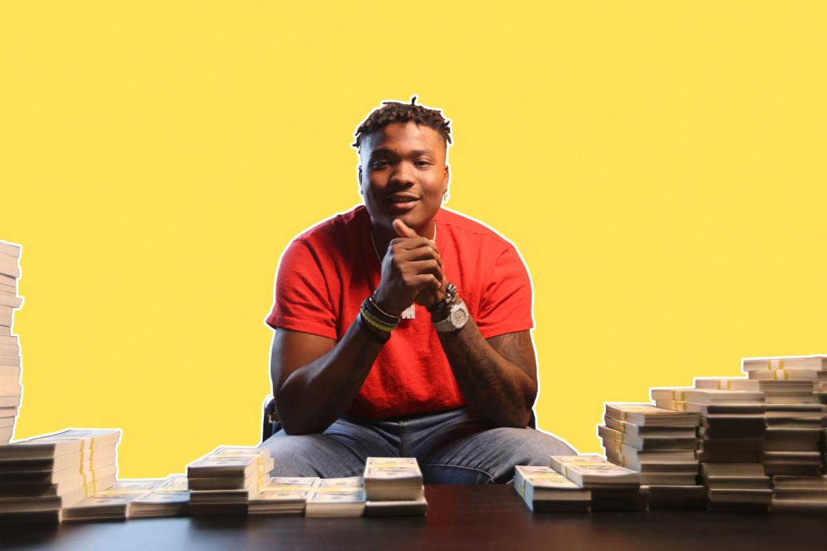 The NFL's Dwayne Haskins Spent His First Million on a Bentley and