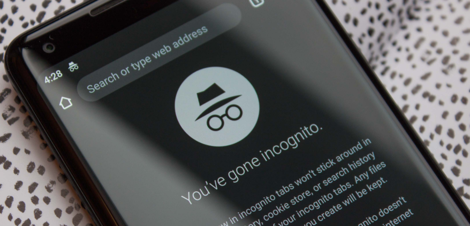 Incognito mode on an Android phone. (Source: MobileSyrup)