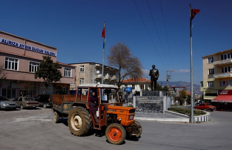 The Wider Image: Turkish olive farmer battles to save her land from coal mine