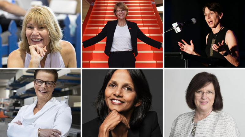 Six female chief executives of ASX300 companies