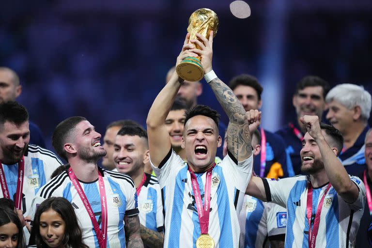 Lautaro Martínez y la Copa del Mundo