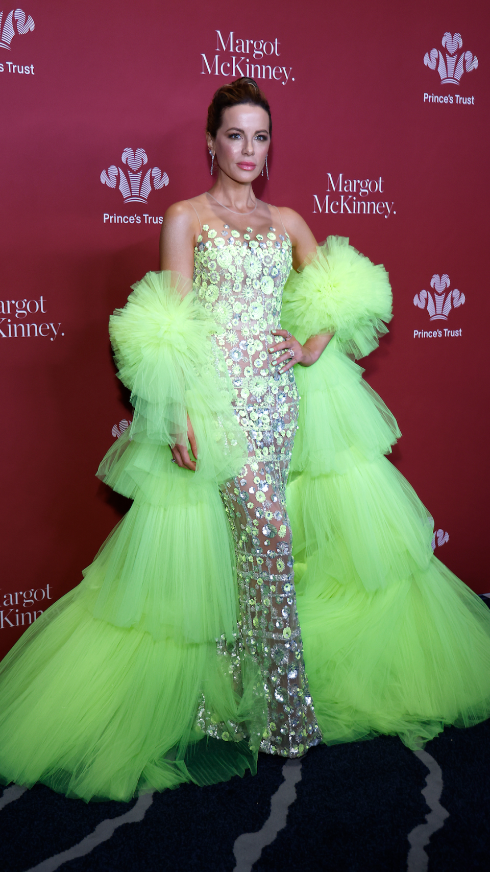 Kate Beckinsale attends 2023 The Prince's Trust Gala at Cipriani South Street on April 27, 2023 in New York City