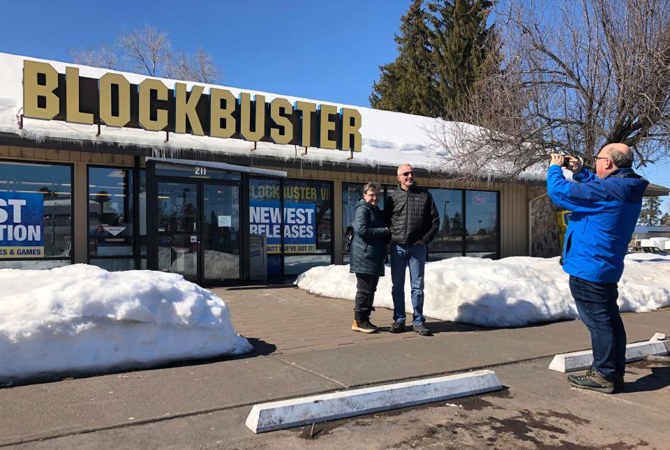 The last Blockbuster on the planet in Bend, Oregon.
