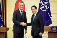 NATO Secretary General Stoltenberg Visits Japan