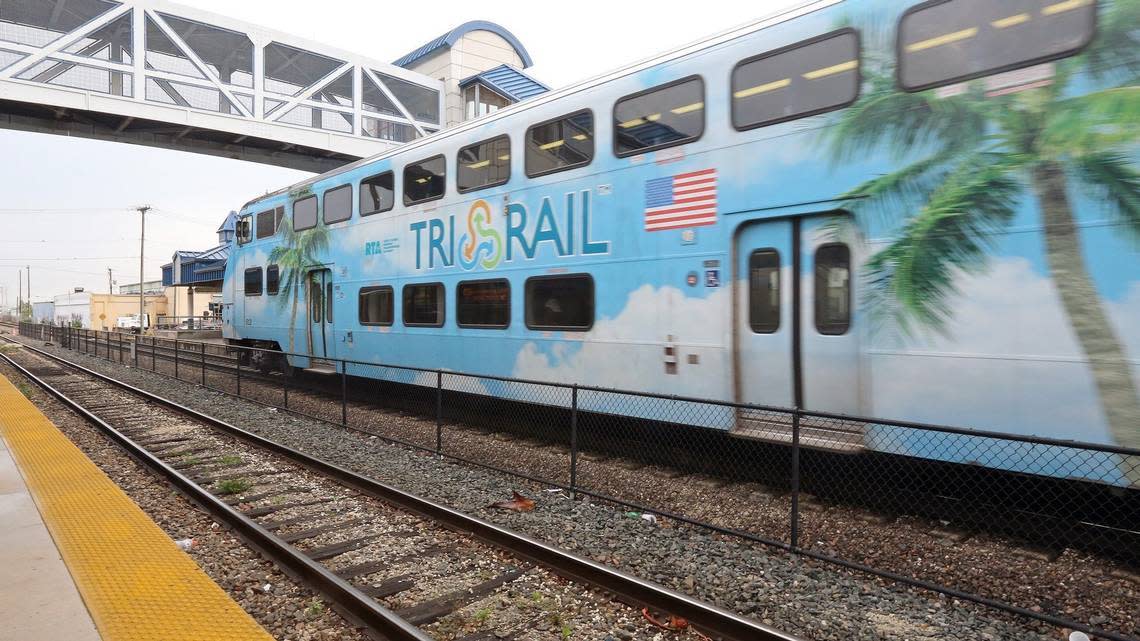 Tri-Rail has a partnership with Uber.