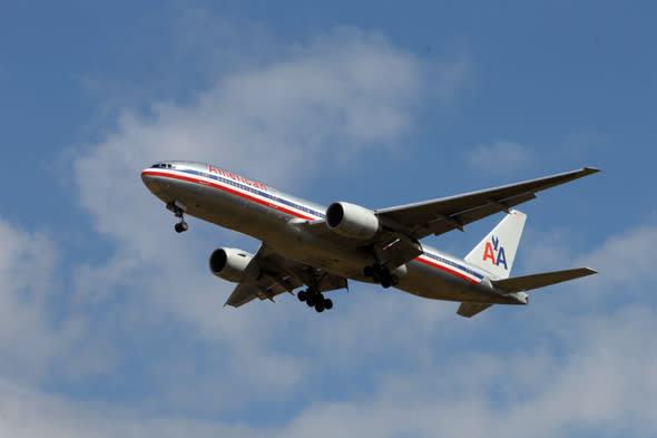 woman finds love on American Airlines plane