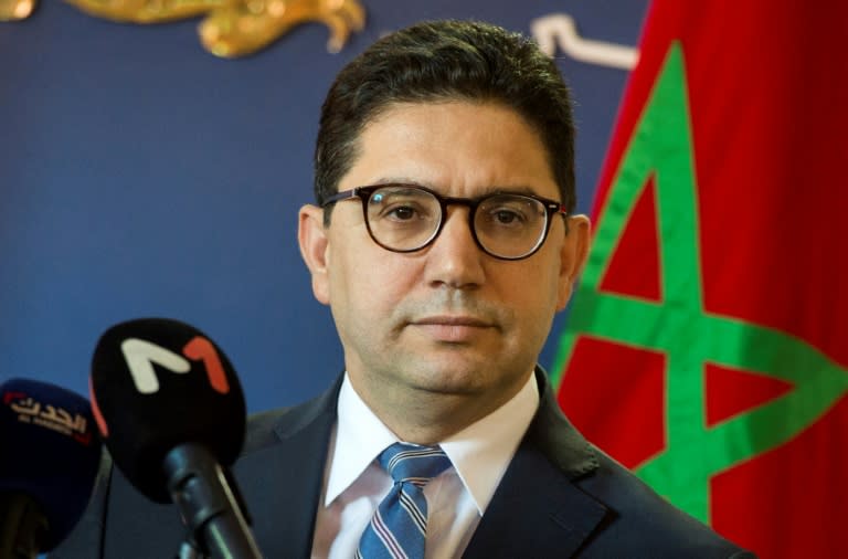 Le ministre marocain des Affaires étrangères Nasser Bourita à Rabat, le 8 décembre 2017