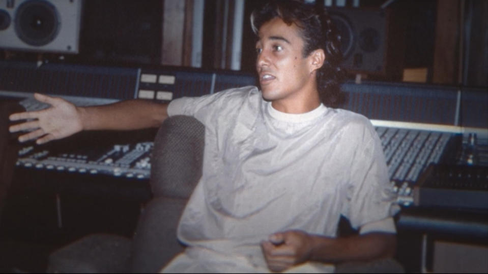 Andrew Ridgeley in Netflix documentary Wham! (Netflix)