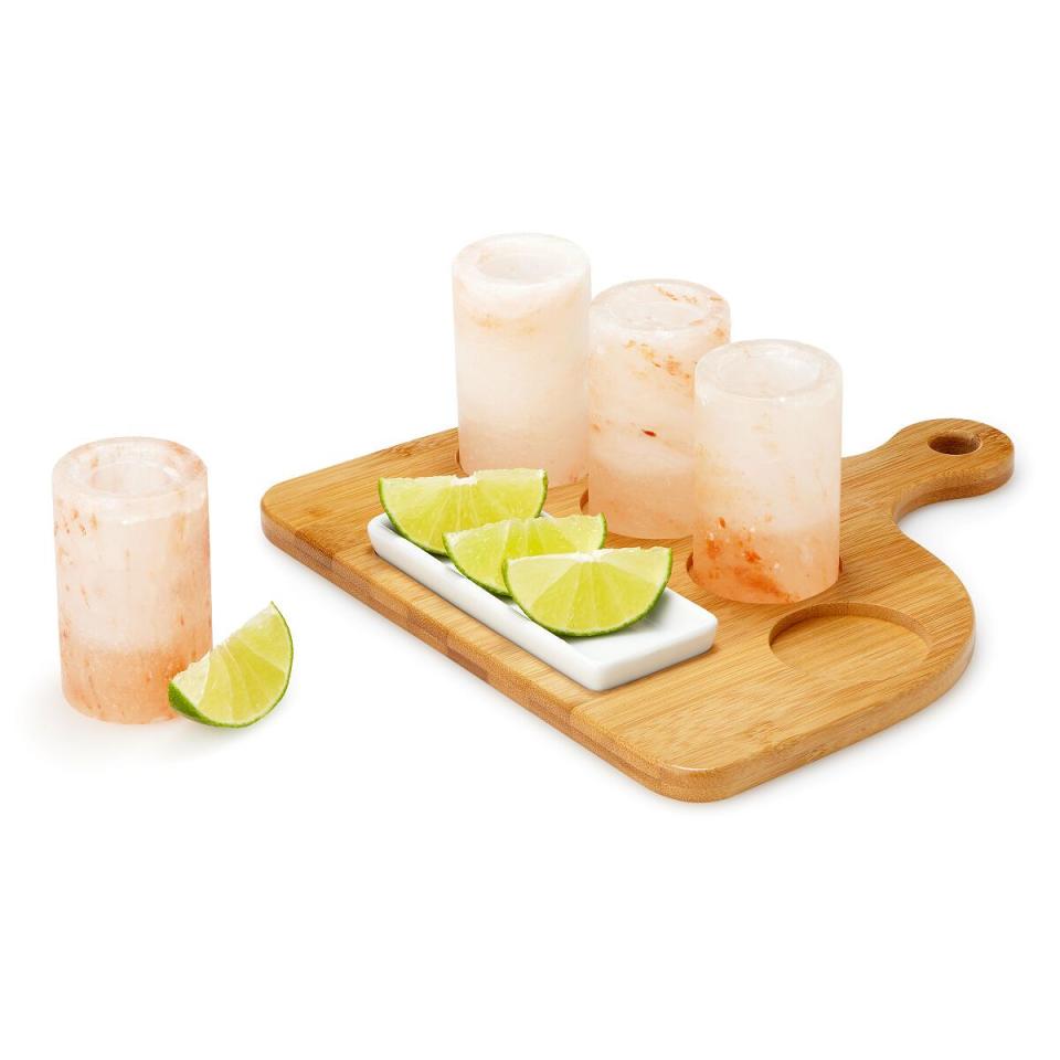 45) Himalayan Salt Tequila Glasses Set of 4