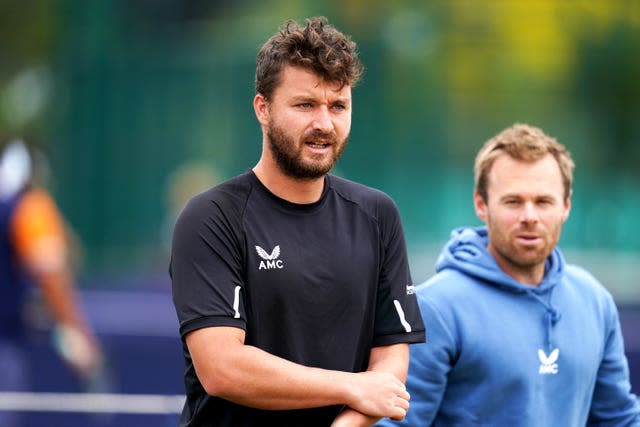 Jonny O'Mara, left, and Mark Hilton will continue to work with Murray