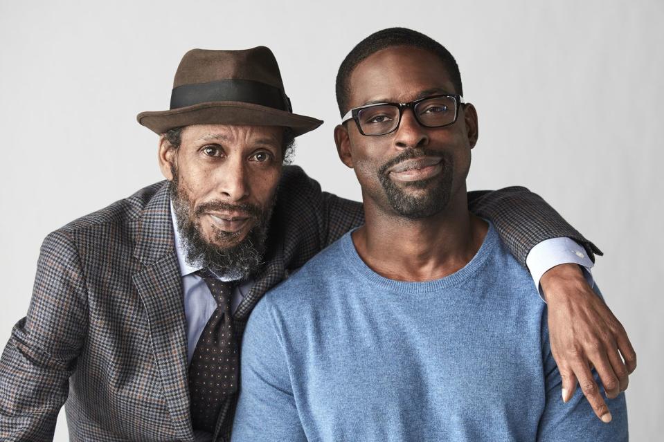 sterling k brown and ron cephas jones, this is us