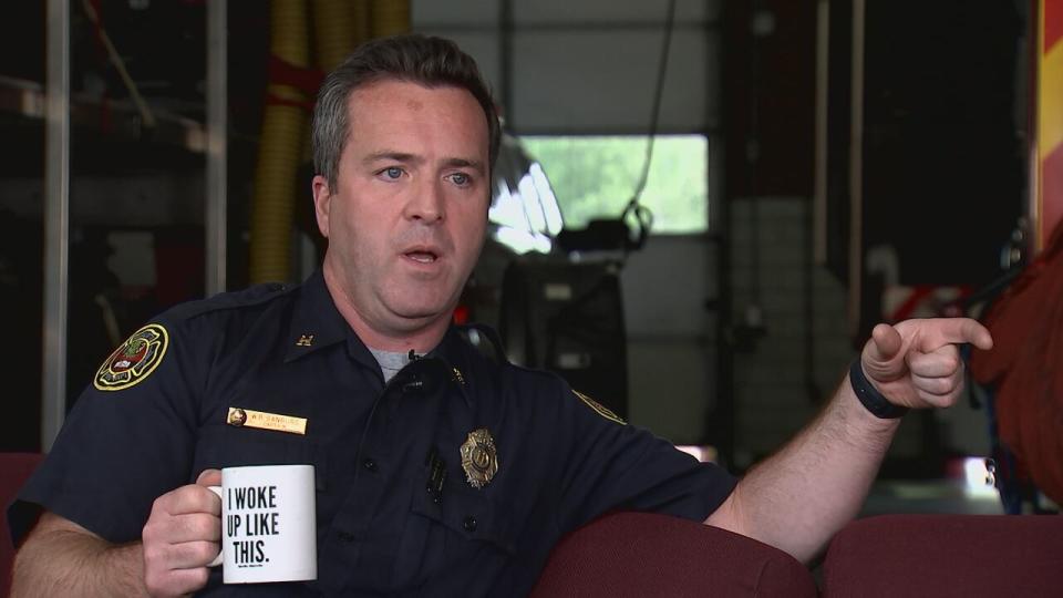 Charlotte Fire Capt. Will Sanburg has seen a lot in his 23 years on the job; some good, a lot bad, and at times, lifechanging.