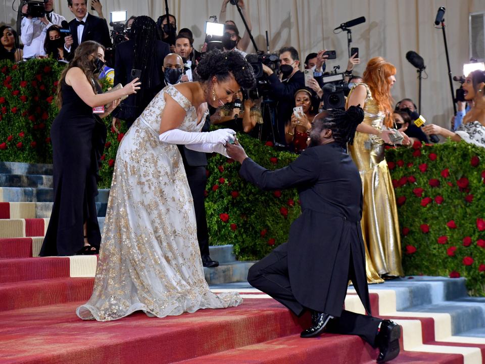 Commissioner of New York City Cultural Affairs Laurie Cumbo gets proposed to by her now fiance Bobby Digi Olisa.