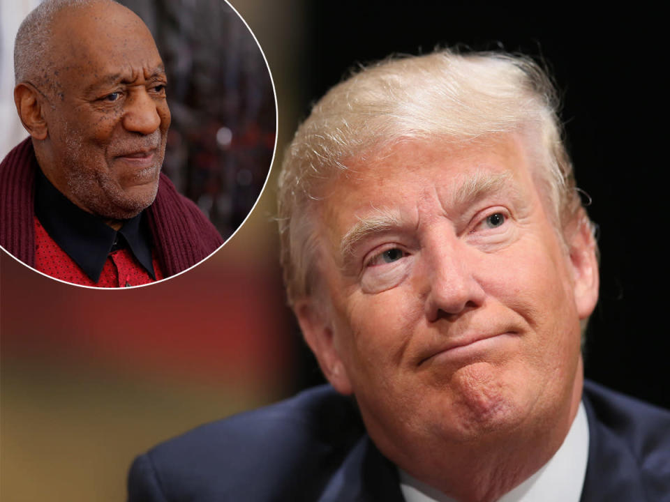 donald trump bill cosby feud