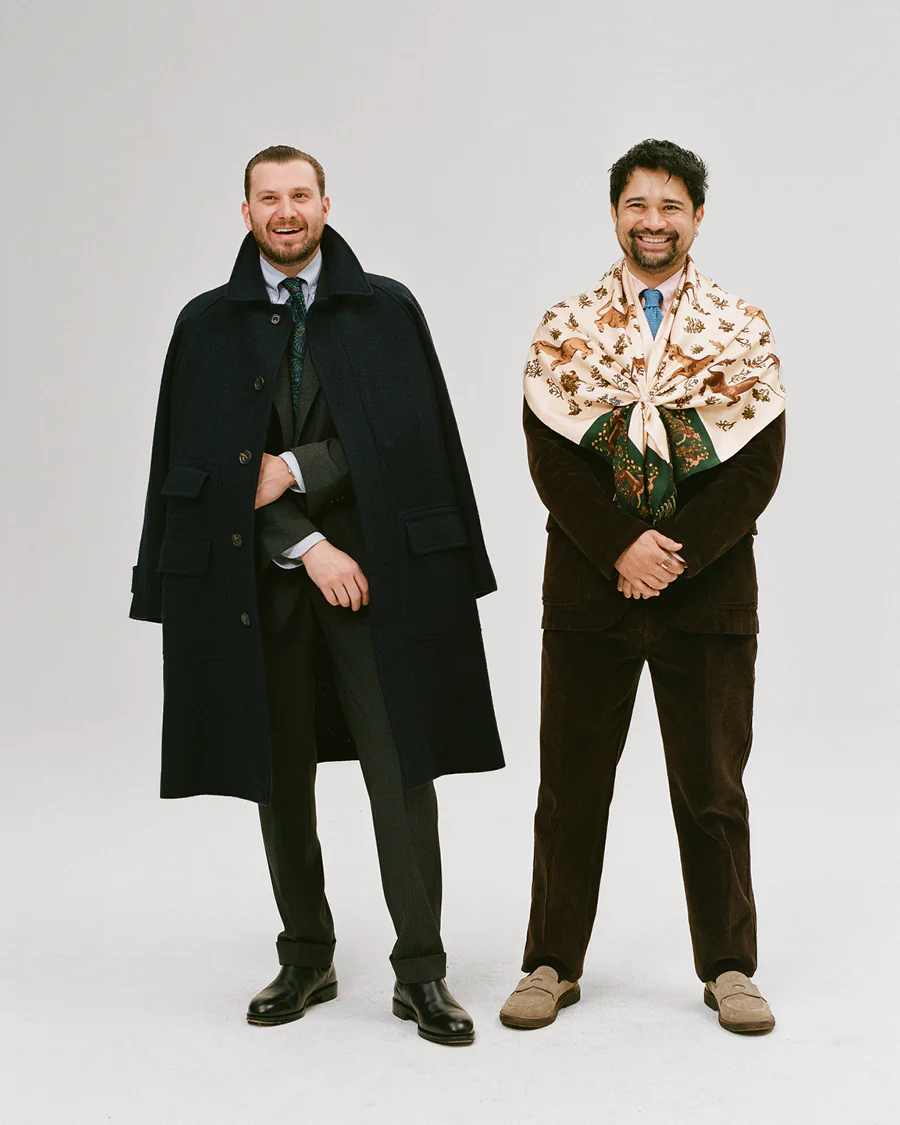 Throwing Fits hosts Lawrence Schlossman and James Harris, who have appeared in Homie Look Books for several different brands.