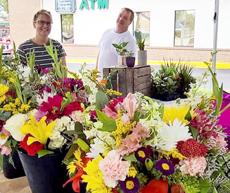 American Flower Trends is one of the vendors featured at Coldwater Farmers Market, which opens Saturday.