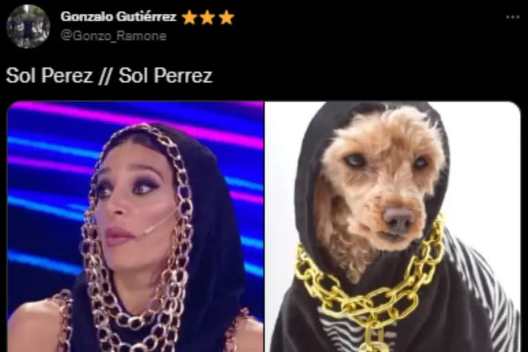 Sol Pérez sorprendió con su look en el debate de Gran Hermano y generó una ola de memes