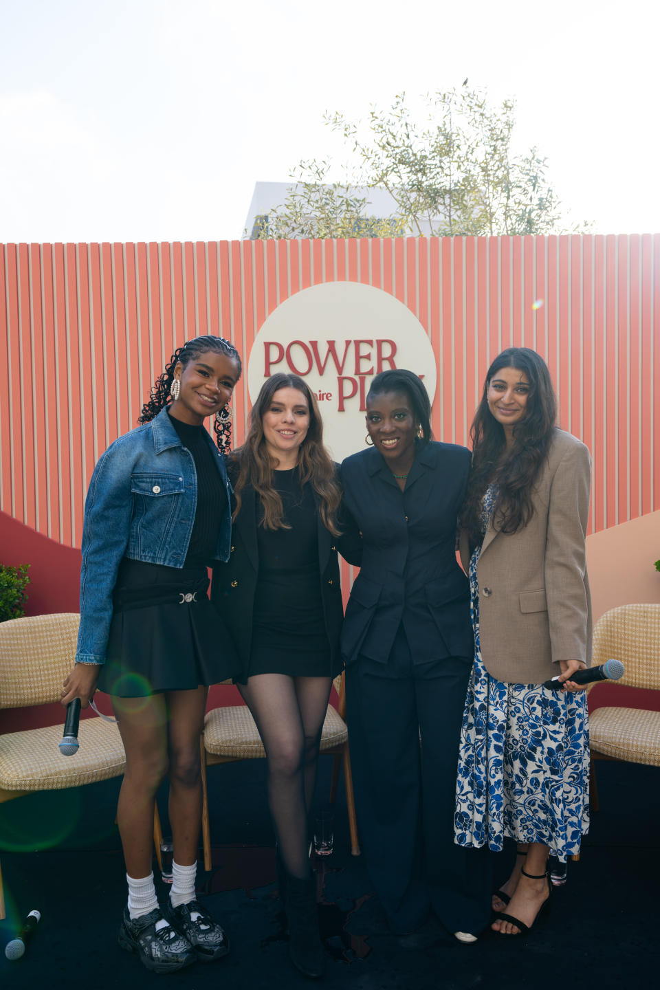 Marley Dias, Daniella Pierson, Marie Claire editor-in-chief Nikki Ogunnaike and Shilpa Yarlagadda.