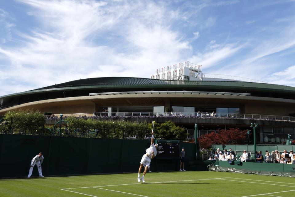 Alastair Gray secured his place in the second round (Steven Paston/PA) (PA Wire)