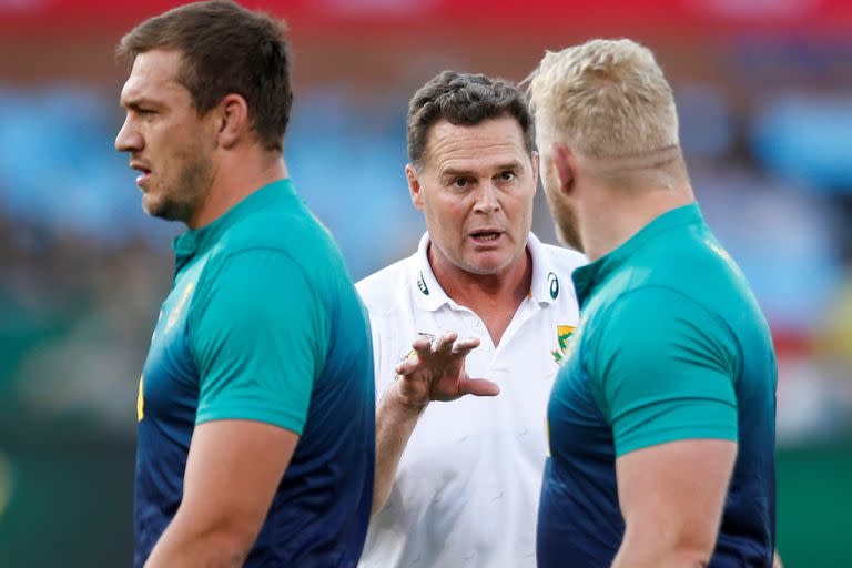 Rassie Erasmus fue entrenador de Springboks de 2018 a 2020 y ahora es el director de rugby de la federación sudafricana; su lengua filosa le valió dos meses de suspensión de toda actividad por World Rugby.