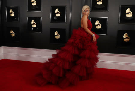 61st Grammy Awards - Arrivals - Los Angeles, California, U.S., February 10, 2019 - Bebe Rexha. REUTERS/Lucy Nicholson