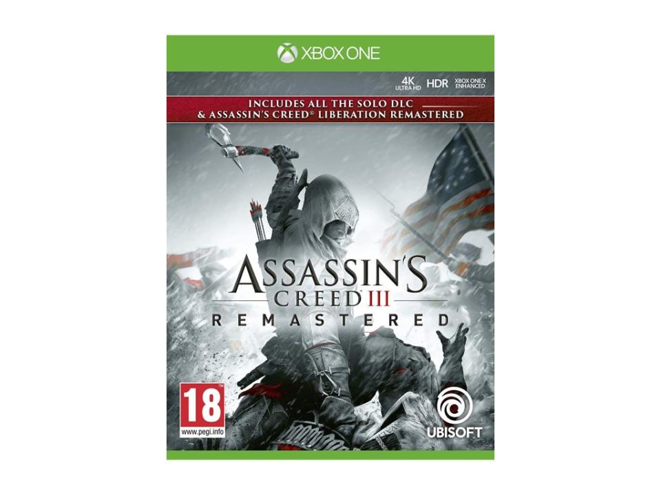 ‘Assassin’s Creed III Remastered’ (Xbox One): Was £34.99, now £17.49, Amazon.co.uk (Amazon)