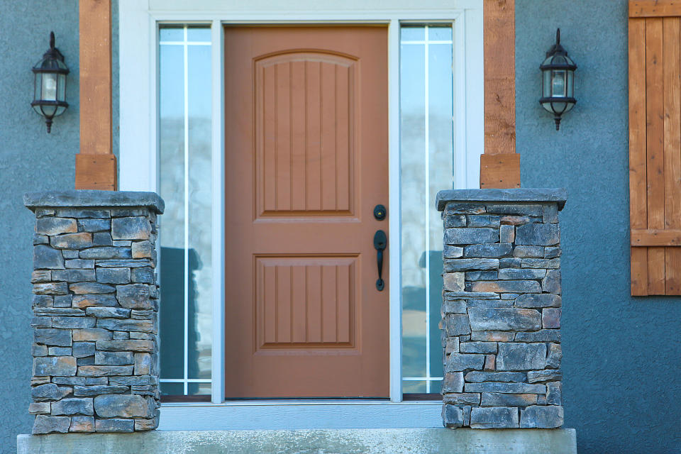 wood door