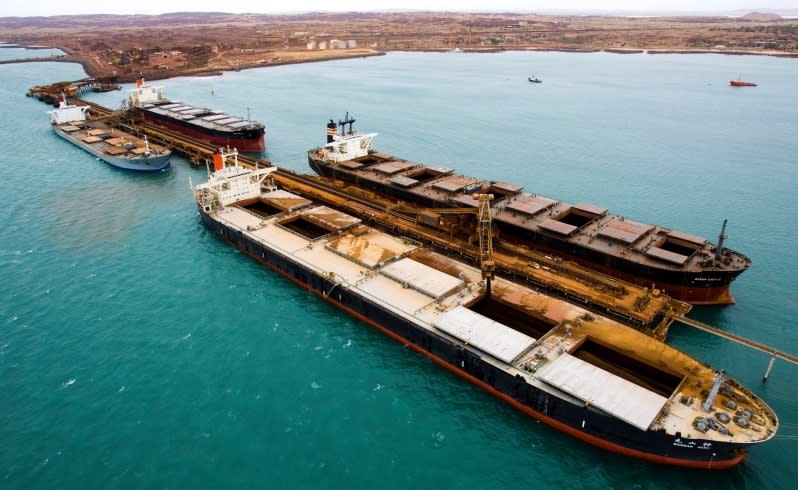 Rio Tinto's port at Dampier has been closed. Picture: Christian Sprogoe Photography