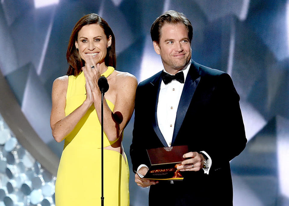 Minnie Driver and Michael Weatherly