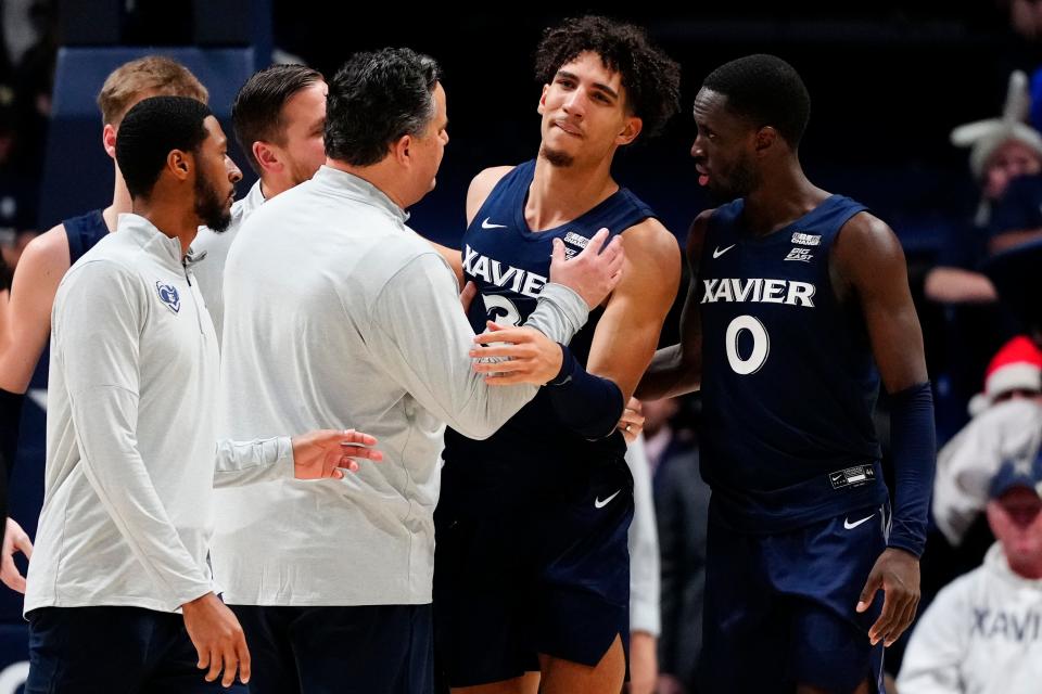 Xavier head coach Sean Miller had challenged his team to play defense earlier in the week and they responded Saturday. West Virginia had nine points as a team over the final 8:23 and the Mountaineers didn't have a field goal in the final four minutes.
