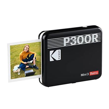 Kodak Mini 2 Retro P210R Portable Photo Printer+60 Sheets Include