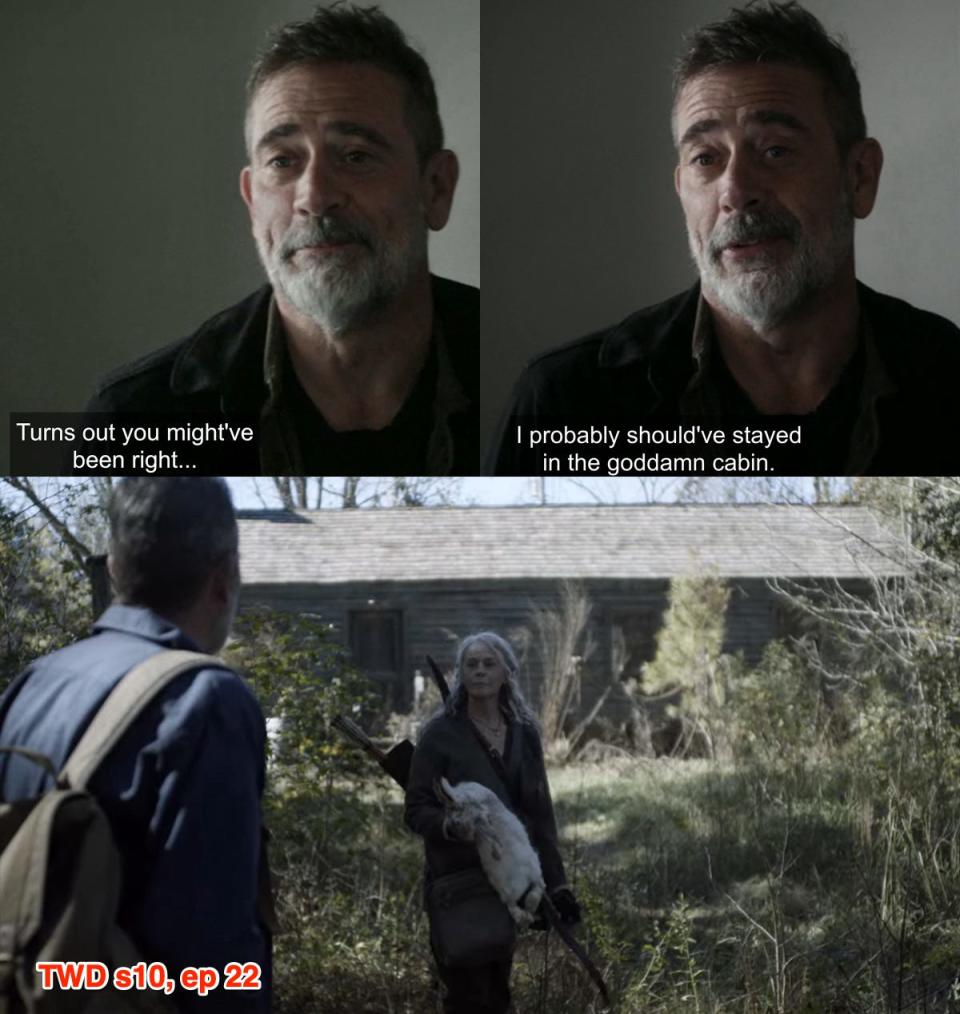 TWD 1117 Negan cabin