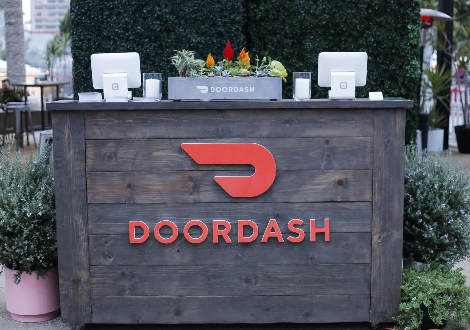 DoorDash has risen to prominence as the food delivery leader in the U.S. through partnerships with major restaurants like Chilis. (Photo by Tibrina Hobson/Getty Images)