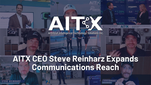 AITX CEO Steve Reinharz expands his communications reach with two large online events this Friday and Sunday.
