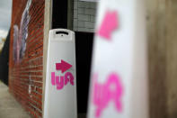 The Lyft Driver Hub is seen in Los Angeles, California, U.S., March 20, 2019. REUTERS/Lucy Nicholson