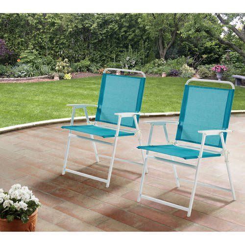 13) Pleasant Grove Sling Folding Chairs