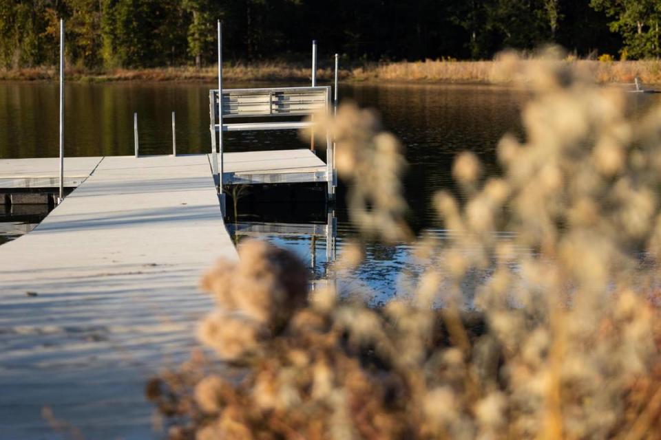 Jim Marshall’s property in northeast Texas would be flooded if the Marvin Nichols Reservoir project is approved.