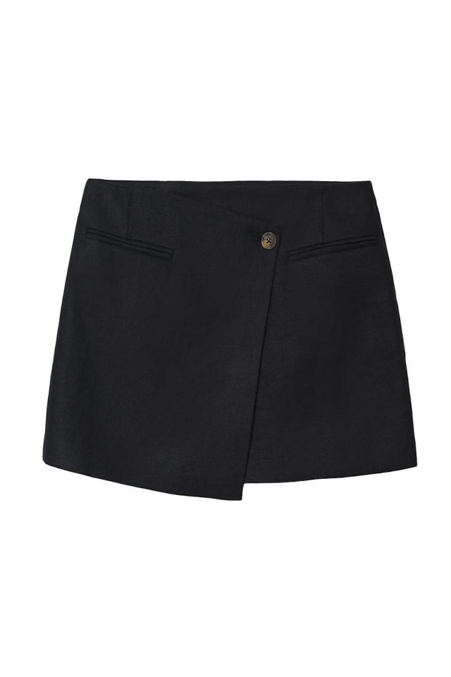 ランキング入賞商品 john デニムスカート Denim Skirt-Effect Trousers