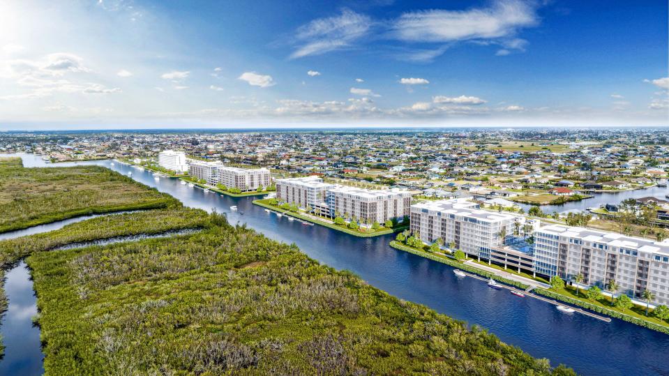 Gulf Gateway Resort and Marina Village will be located on the Seven Island site in northwest Cape Coral and feature condos, apartments, hotel, marina, commercial and retail, and more. It's another sign of the city's rapid growth.