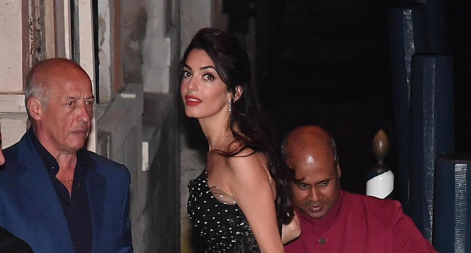 Amal Clooney at the 74th Venice Film Festival on Aug. 31. (Photo by Photopix/GC Images)