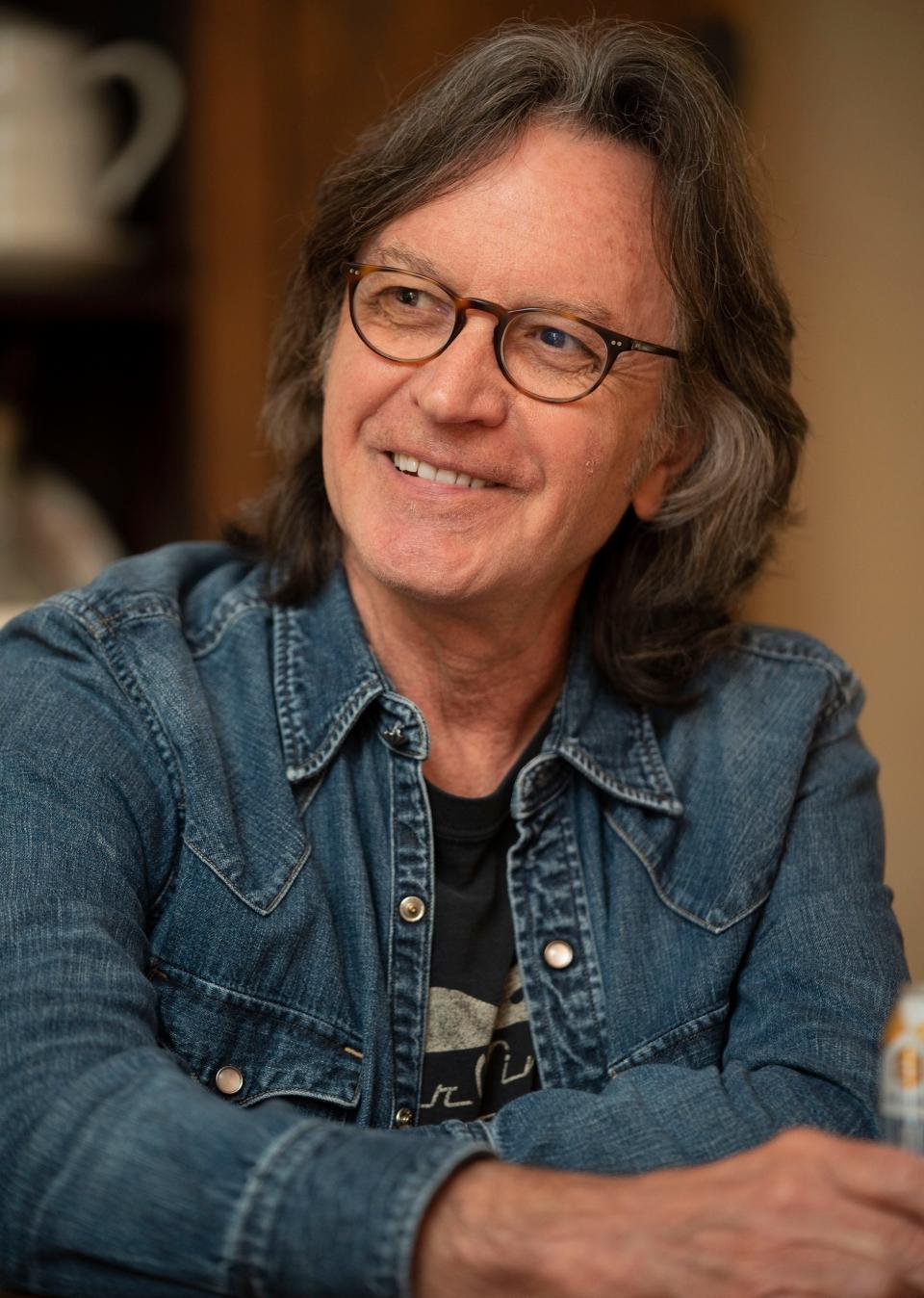 Jeff Hanna, co-founding member of forbearing Americana group The Nitty Gritty Dirt Band talks about the landmark album "Will The Circle Be Unbroken?" fiftieth anniversary at his home  Tuesday, Sept. 6, 2022 in Nashville, Tenn. 