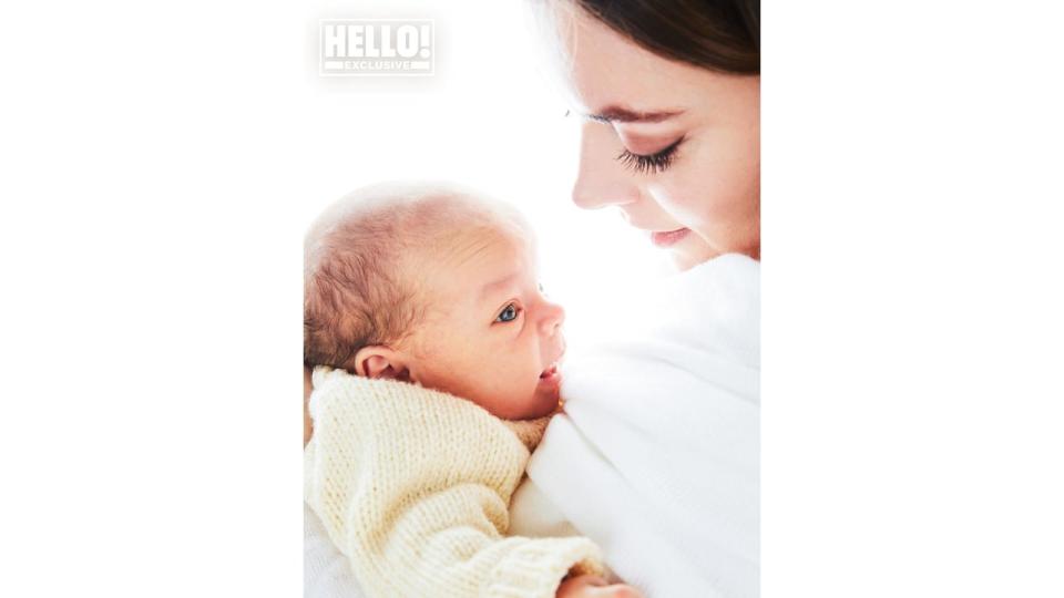 Rosie Kelly poses with baby Billie for exclusive HELLO! shoot