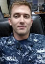 Electronics Technician 1st Class Charles Nathan Findley, 31, from Amazonia, Missouri, who was stationed aboard the USS John S. McCain when it collided with a merchant vessel in waters near Singapore and Malayasia, August 21, 2017, is shown in this undated photo provided August 24, 2017. U.S. Navy/Handout via REUTERS