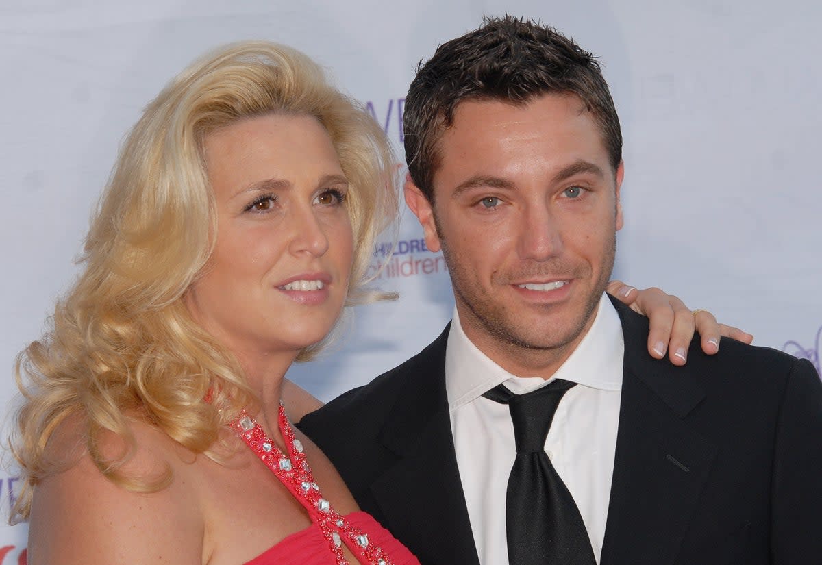 Gino D'Acampo and wife Jessica Morrison  (Getty Images)