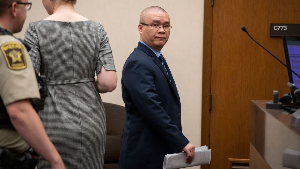 Tou Thao was sentenced on Monday in Hennepin County District Court to four years and nine months in prison for his role in the killing of George Floyd. - Leila Navidi/Star Tribune/AP
