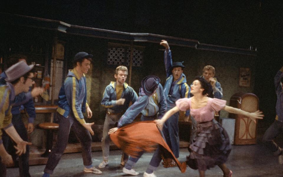 The 1957 Broadway production of West Side Story - Getty