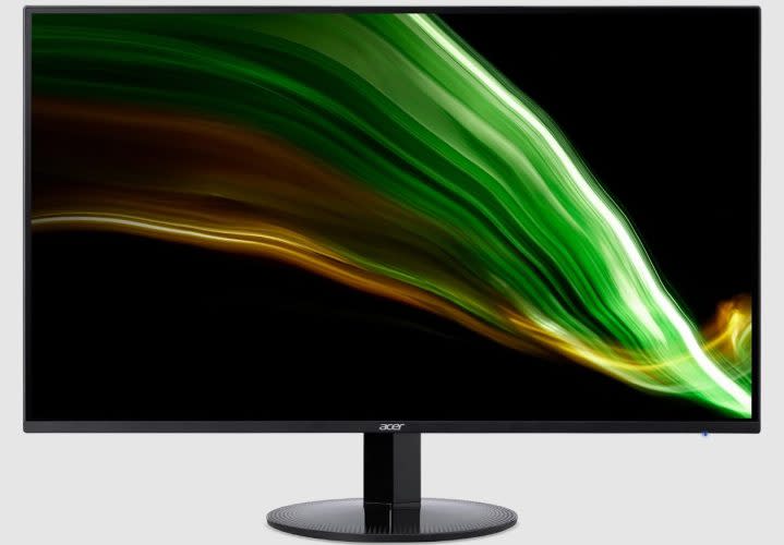 The Acer 23.8-inch SA241Y monitor on a gray background.