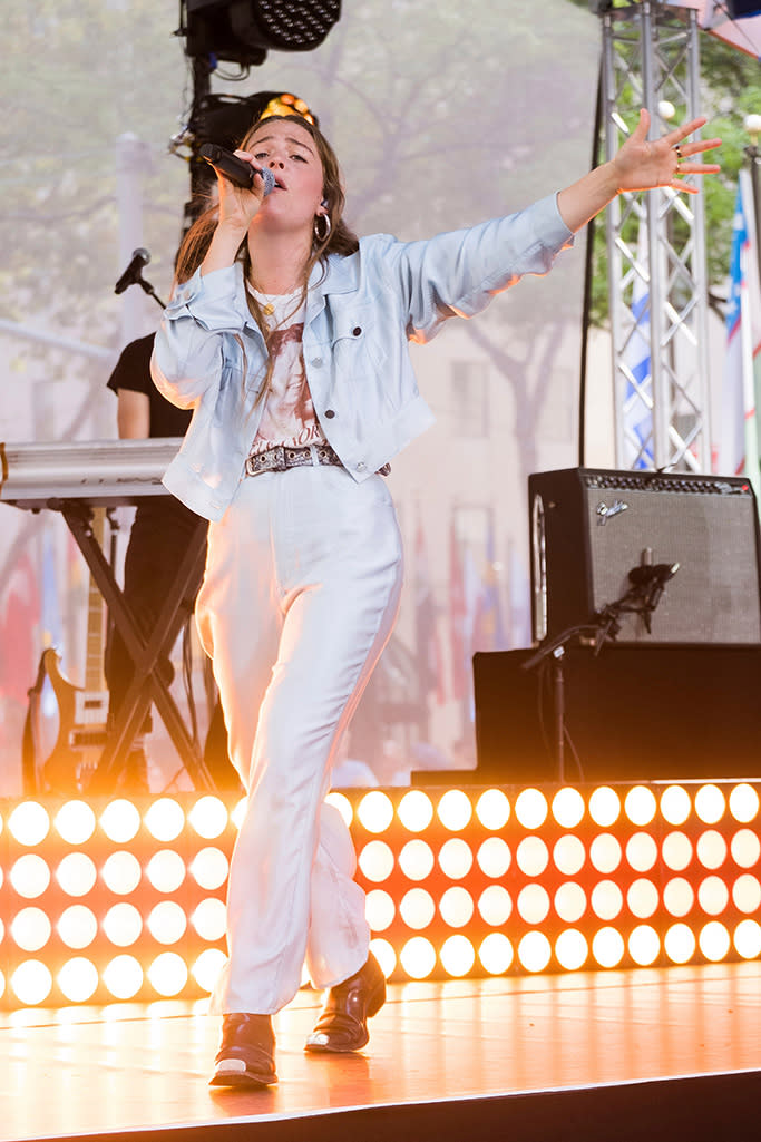 Maggie Rogers on Today Show. - Credit: Charles Sykes/Invision/AP/Shutte