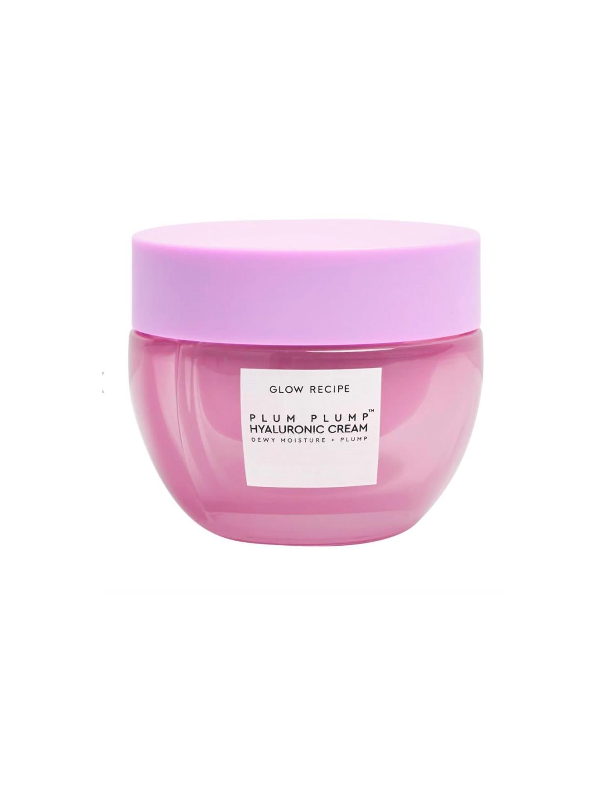 <p><a href="https://go.redirectingat.com?id=74968X1596630&url=https%3A%2F%2Fwww.sephora.com%2Fproduct%2Fglow-recipe-plum-plump-hyaluronic-acid-moisturizer-P479327&sref=https%3A%2F%2Fwww.cosmopolitan.com%2Fstyle-beauty%2Fbeauty%2Fg46959685%2Fbest-glow-recipe-products%2F" rel="nofollow noopener" target="_blank" data-ylk="slk:Shop Now;elm:context_link;itc:0;sec:content-canvas" class="link rapid-noclick-resp">Shop Now</a></p><p>Plum Plump Refillable Hyaluronic Acid Moisturizer </p><p>sephora.com</p><p>$34.00</p>